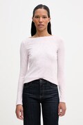 Marc O'Polo tričko s dlouhým rukávem dámské bavlněné růžové 5000013285