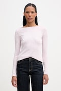 Marc O'Polo tričko s dlouhým rukávem dámské bavlněné růžové 5000013285