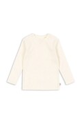 Бавовняний лонгслів Konges Sløjd MINNIE BLOUSE GOTS колір бежевий KS104372