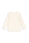 Konges Sløjd longsleeve din bumbac MINNIE BLOUSE GOTS culoarea bej, KS104372