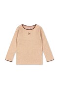 Konges Sløjd longsleeve dziecięcy ROLI BLOUSE kolor beżowy KS104414