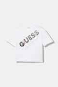 Guess t-shirt dziecięcy kolor biały J6RI00 K6YW4