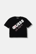 Guess t-shirt dziecięcy kolor czarny J6RI00 K6YW4