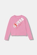 Guess longsleeve dziecięcy kolor różowy J6RI01 K6YW4