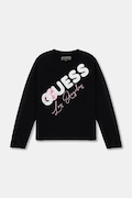 Guess longsleeve dziecięcy kolor czarny J6RI01 K6YW4