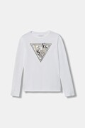 Guess longsleeve dziecięcy kolor biały J6RI16 K6YW4