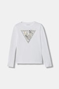 Guess longsleeve dziecięcy kolor biały J6RI16 K6YW4