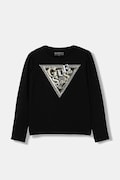 Guess longsleeve dziecięcy kolor czarny J6RI16 K6YW4