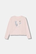Guess longsleeve dziecięcy kolor różowy J6RI33 K6YW4