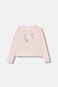 Guess longsleeve dziecięcy kolor różowy J6RI33 K6YW4
