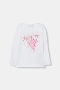 Guess longsleeve dziecięcy kolor biały K6RI01 K6YW4