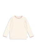 Konges Sløjd longsleeve dziecięcy MIMMI MODAL BLOUSE kolor beżowy KS104991