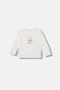 United Colors of Benetton longsleeve dziecięcy bawełniany biały 3I9WA106W
