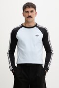 adidas Originals longsleeve męski bawełniany niebieski KE2424