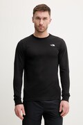 The North Face longsleeve Simple Dome kolor czarny gładki NF0A8EU3JK31