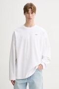 G-Star longsleeve bawełniany Heavy jersey oversized kolor biały gładki D28608-D709