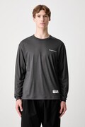 Neighborhood longsleeve męski z wełną zielony 261NINH.CSM01