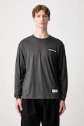 Neighborhood longsleeve męski z wełną zielony 261NINH.CSM01