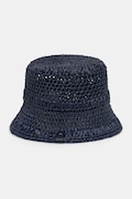 Weekend Max Mara bucket klobuk ženski pleten AFRAGORE mornarsko moder 2615571045600