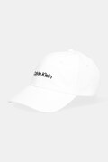 Calvin Klein czapka z daszkiem bawełniana kolor biały LV04F5003G