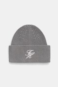 Tommy Hilfiger czapka wełniana kolor szary AW0AW18515