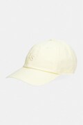 Levi's czapka z daszkiem bawełniana LS MONOGRAM W kolor żółty 004BY