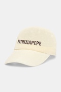 Patrizia Pepe czapka z daszkiem damska beżowa 2F0142 V014