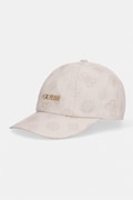 Guess czapka z daszkiem damska beżowa AW5502 POL01