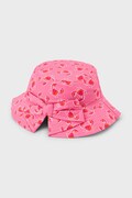 Mayoral kapelusz bawełniany dziecięcy kolor różowy 10190