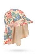 Konges Sløjd czapka z daszkiem dziecięca MANUCA FRILL SUN HAT GRS kolor multicolor KS104987
