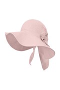 Jamiks klobúk so širokým okrajom detský bavlnený MILOA ružový JLI101