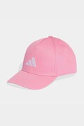 adidas Performance czapka z daszkiem bawełniana dziecięca kolor różowy KE0385