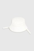 Mayoral Newborn kapelusz dwustronny bawełniany dziecięcy kolor biały 9068