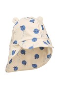 Liewood czapka z daszkiem dziecięca Senia Sun Hat With Ears beżowa LW17682