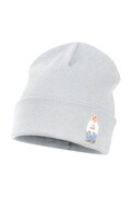 Jamiks czapka beanie dziecięca bawełniana FOCU szara JWI037