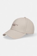 Bavlnená šiltovka Hackett London béžová farba, HM0400074