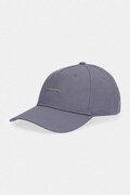 Calvin Klein czapka bejsbolówka męska bawełniana niebieska LV04D5080G