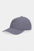 Calvin Klein czapka bejsbolówka męska bawełniana niebieska LV04D5080G