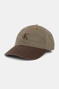 Calvin Klein καπέλο μπέιζμπολ Ανδρικό βαμβακερό πράσινο LV04D5089G