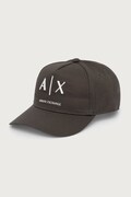 Armani Exchange czapka bejsbolówka męska bawełniana szara XM002696 AF15502