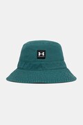 Under Armour bucket hat męska bawełniana ESSENTIAL BUCKET turkusowa 1376704