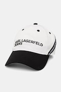 Karl Lagerfeld Jeans czapka z daszkiem męska biała A2M33028