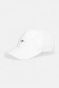 Gant czapka z daszkiem bawełniana kolor biały 9901311