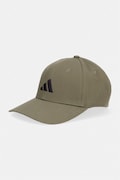 adidas czapka z daszkiem bawełniana BB Cap kolor zielony JP0395