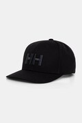 Helly Hansen czapka baseballowa bawełniana czarna 67648