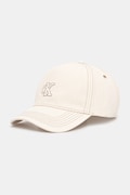 Calvin Klein καπέλο μπέιζμπολ βαμβακερό μπεζ LV04F5061G