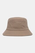 Calvin Klein bucket hat bawełniany brązowy LV04F5062G
