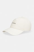 Calvin Klein бейзболна шапка от памук бежова LV04F5072G