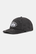 Alpha Industries cotton baseball cap World Acid Cap gray color 266904
