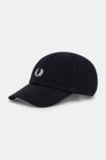 Fred Perry czapka z daszkiem bawełniana kolor granatowy HW2295